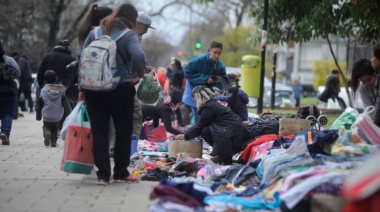 La venta callejera no frena en La Plata