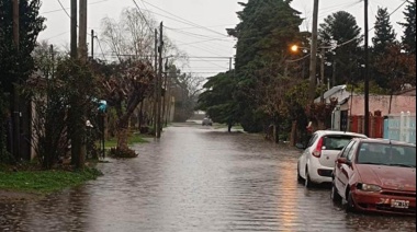 La Plata, otra vez bajo el agua