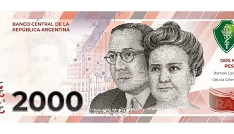 El Banco Central anunció un nuevo billete de $2.000