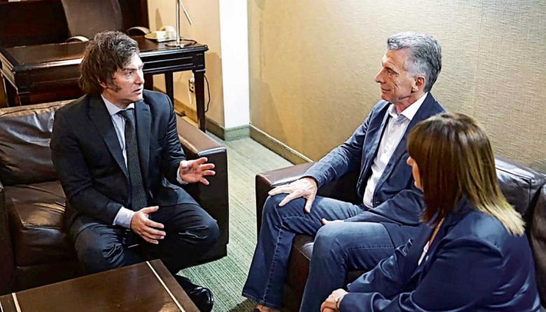 Macri y Milei definen el futuro político